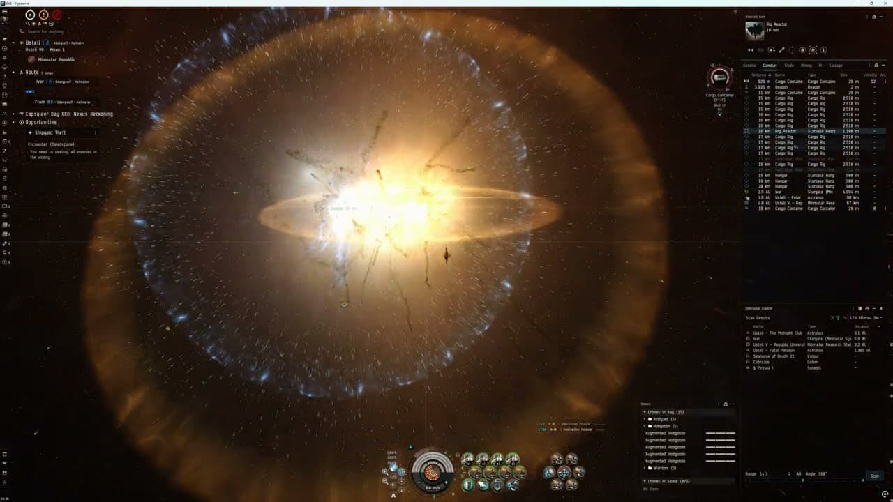 EVE Online: Shipyard Theft(Important Mission) - Angel Cartel, Vargur