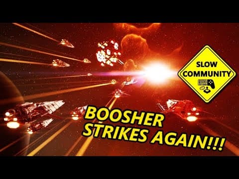 Outgunned vs Ravens?! Boosher Saves It | EVE Online