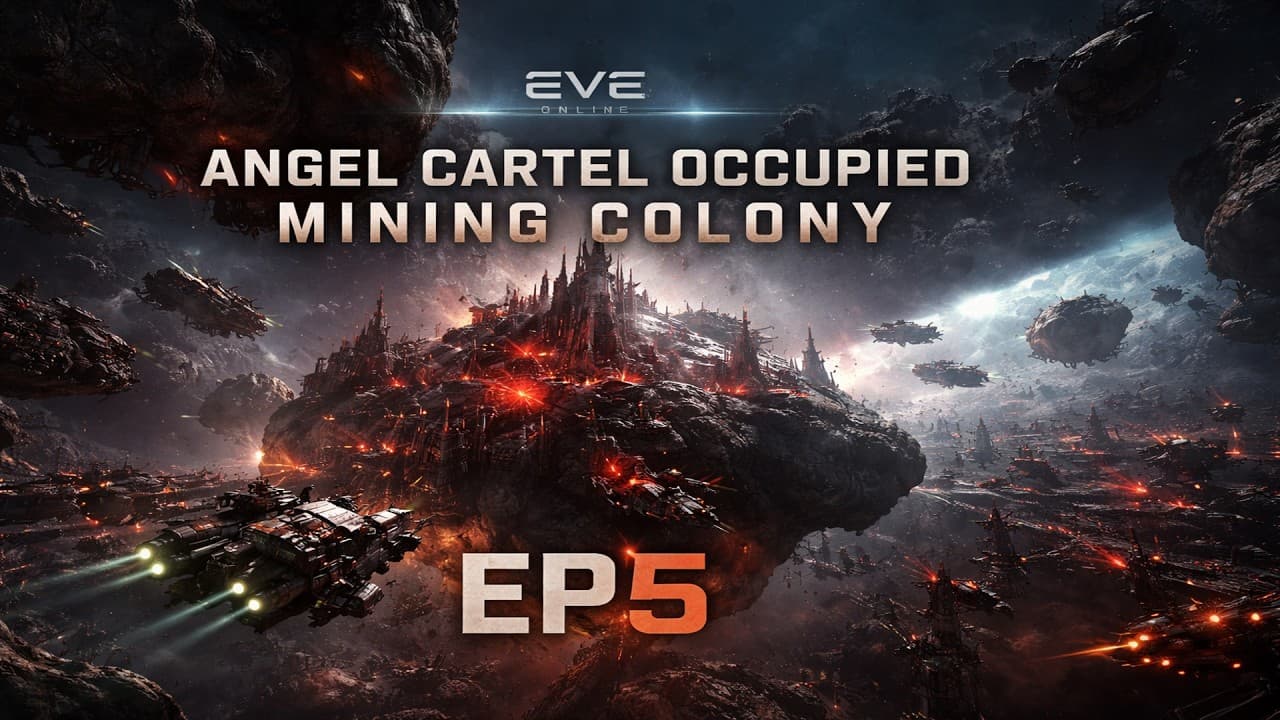 Eve Online - Angel Cartel Occupied Mining Colony (EP5) DED4
