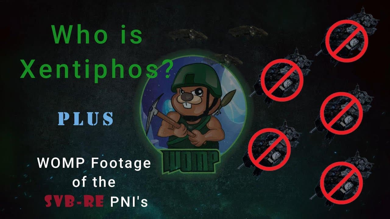 EVE Online - Meet The WOMPire Series - Who is Xentiphos & footage of the SVB-RE Dreads (PNI's).