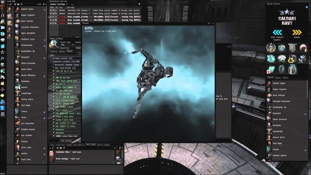 EVE 101, overview of t1 frigs