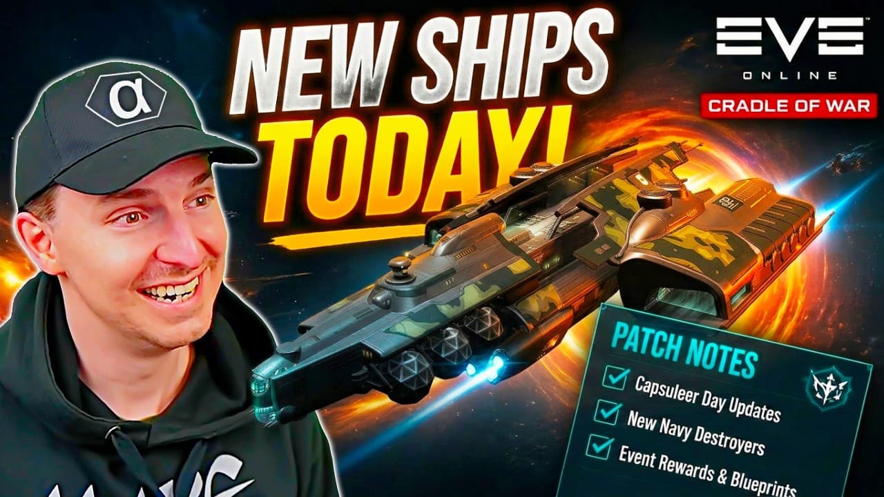 How To Get The New Ships TODAY 🛳️ Brand NEW Navy Destroyers 🪐 EVE Online: Cradle of War