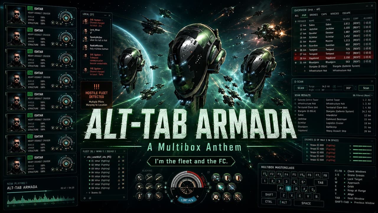 Alt-Tab Armada | Funny EVE Online Song