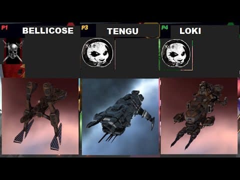 Bellicose vs 2x T3 Cruisers (2.2b destroyed)