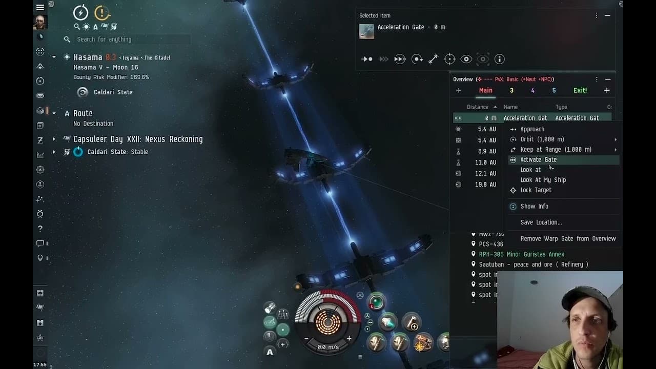 lowsec .3 combat site level II eve online gameplay