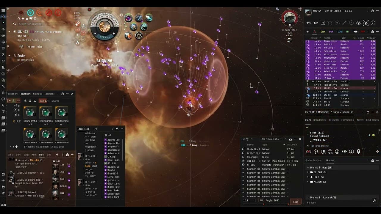 Eve Online Supercarrier (NYX) kill ~HAMMER of TITAN~ Vol 2