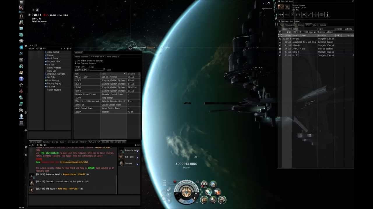 Suddenly Abaddon - EvE Online Solo PvP