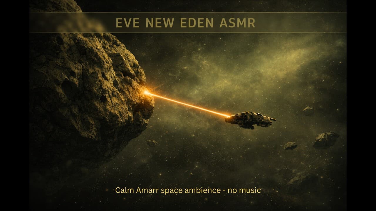 EVE online - calm amarr space ambience - no music