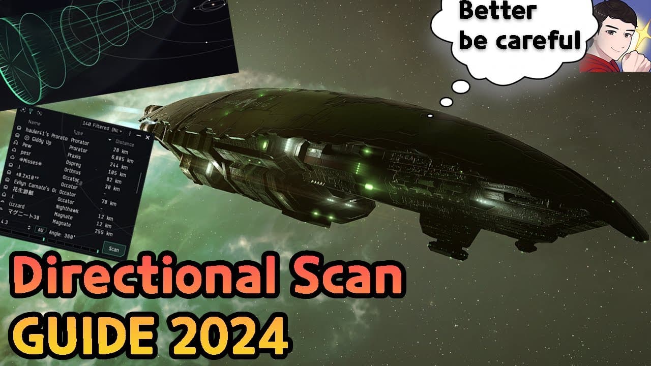 Eve Online - Directional Scanning Guide 2024