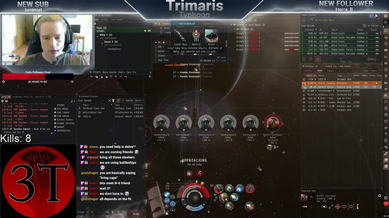 Torpedo Typhoon vs Triple Rep Bhaalgorn (2v2) EVE Online PvP
