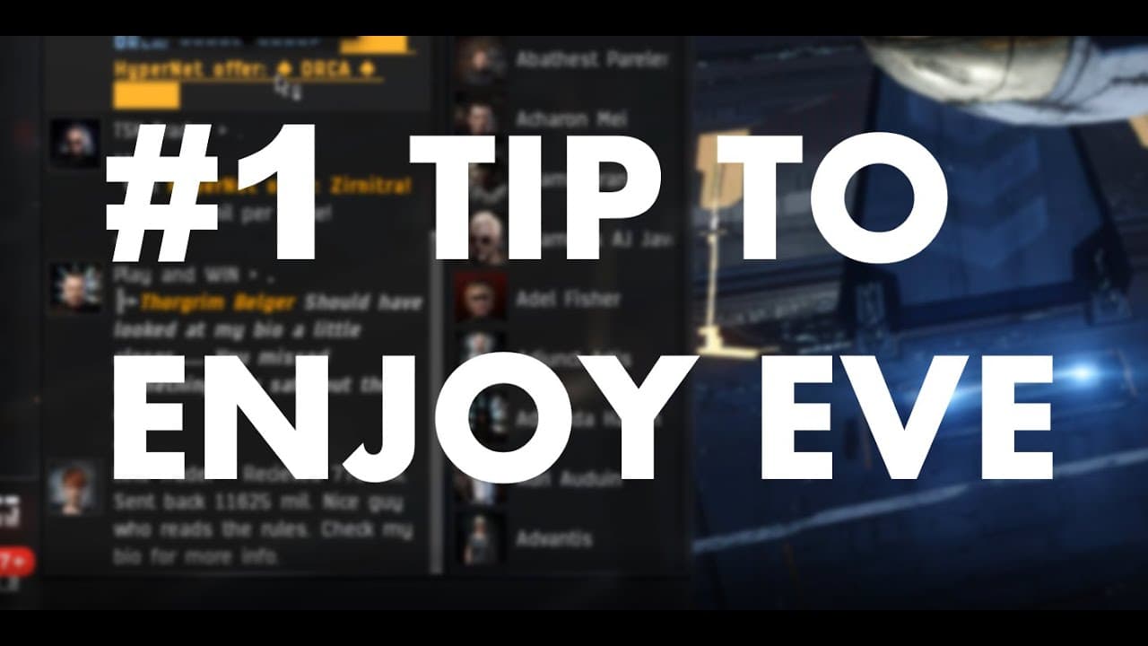 Ep#018 My #1 Tip to help you enjoy EVE Online | EVE Online Tutorials