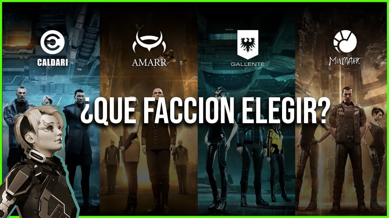 📗 GUIA DE INICIO 2022 ¿que facción escoger? | EVE online