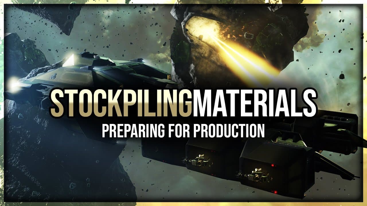 Preparing for Production: Stockpiling Resources in EVE Online