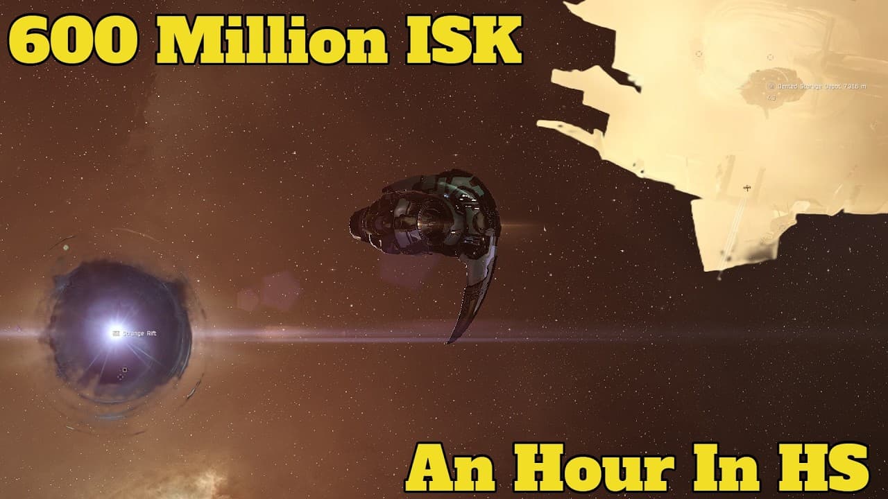 600 Million ISK An Hour In HS | Eve Online | Anathema Adventures