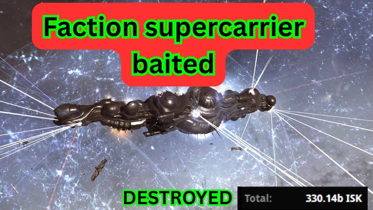 What Happens When a Bait Ship MEETS a Supercarrier in Space