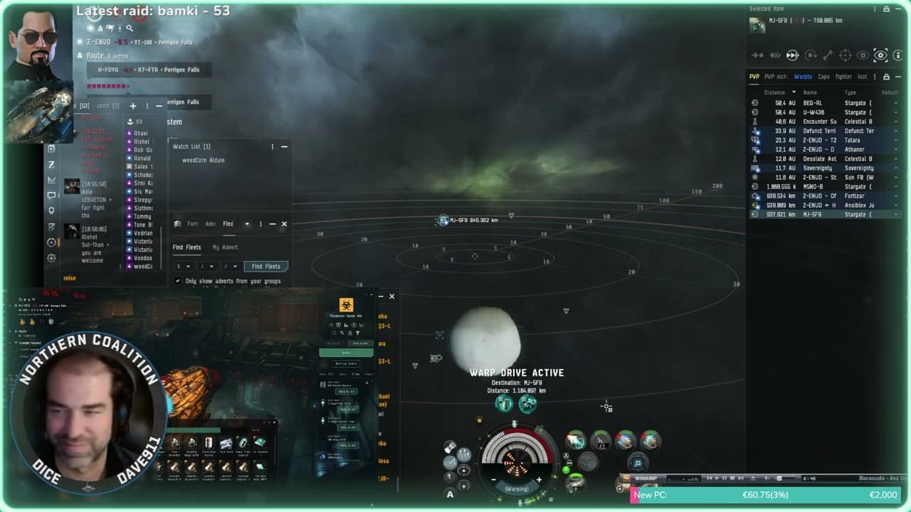 *EveOnline* *PVP* *Fleet hunter with blingy Enforcer 8bil+ 22/10