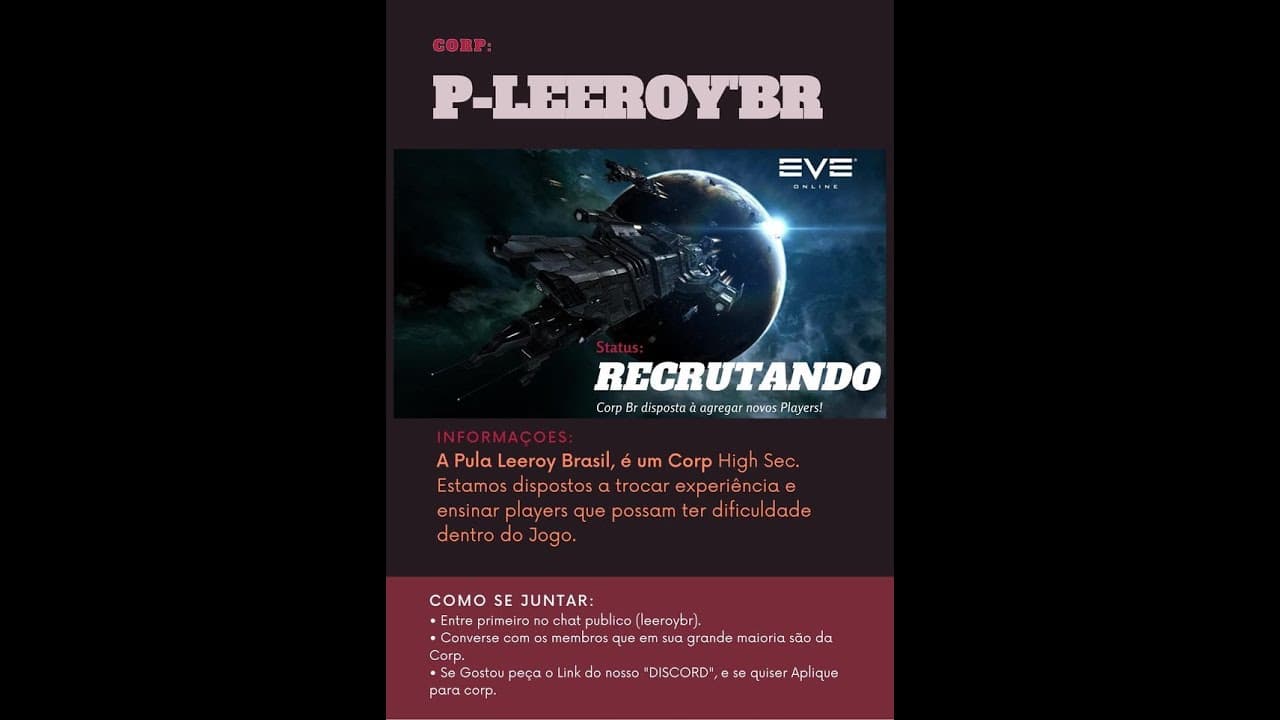 EVE Online Brasil  Pulaleeroy´br