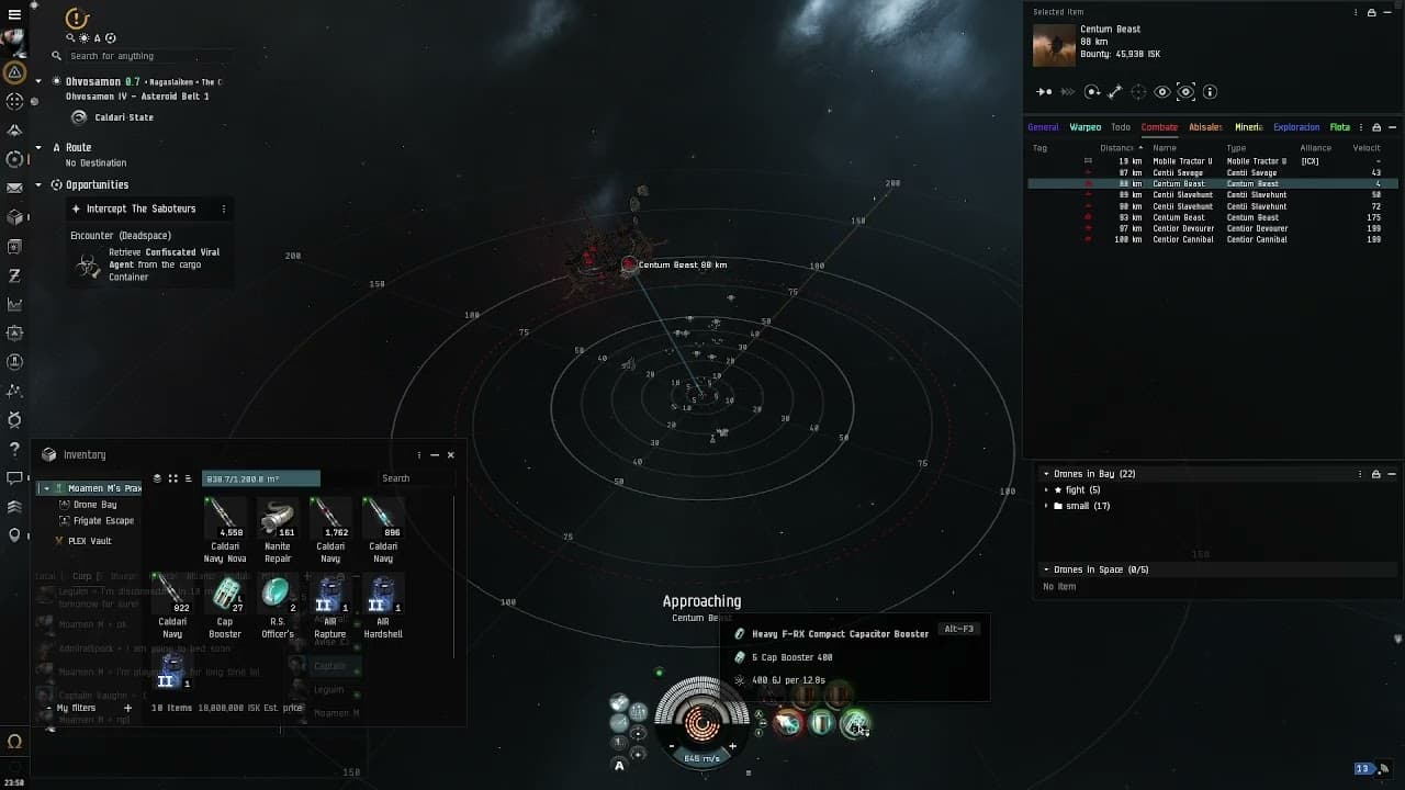Eve Online _ Hard L3 Security Mission _ HighSec