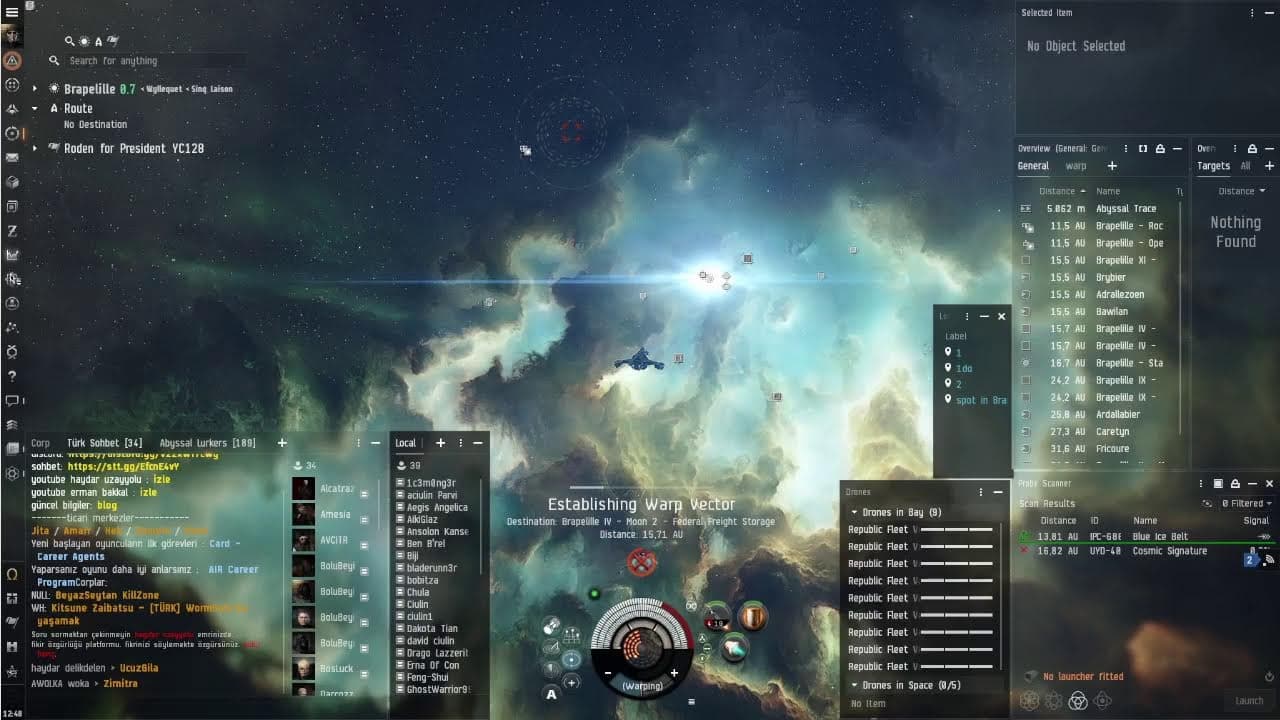 Eve online- Sohbet