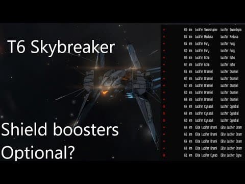 T6 Skybraker, Shields boosters optional?