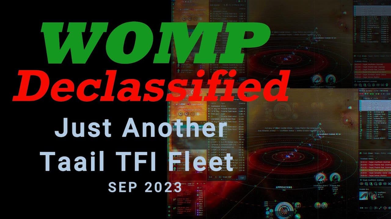 WOMP Declassified  - Just Another Taail TFI Fleet - Sep 2023