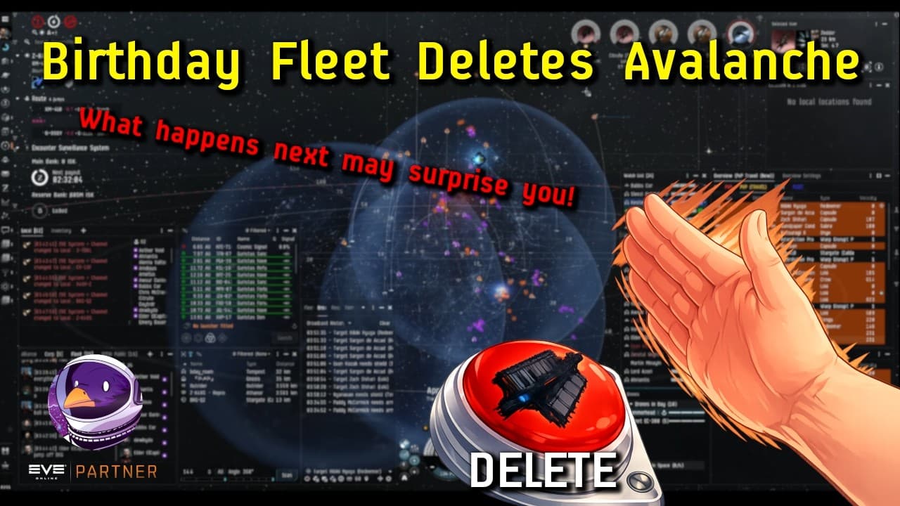 Birthday Battleship Fleet Deletes Avalanche