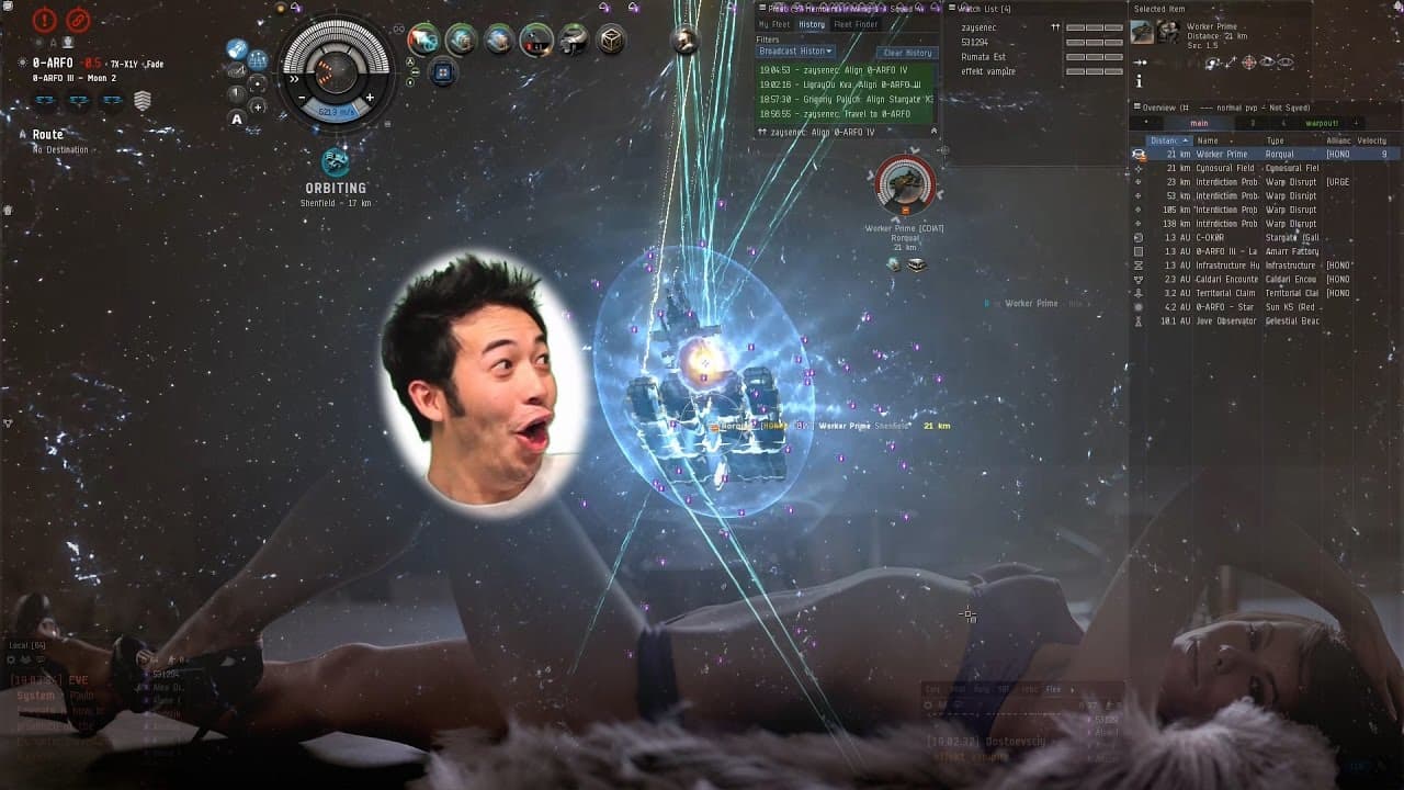 Eve Online. Rorqual - no, Nidhoggur - maybe?
