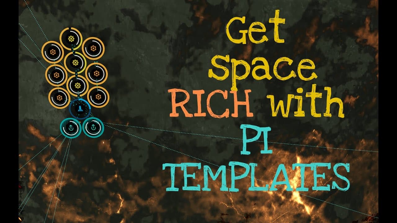 EVE Online Make BILLIONS with PI Templates P0-P2 on ONE Planet. PASSIVE Income!