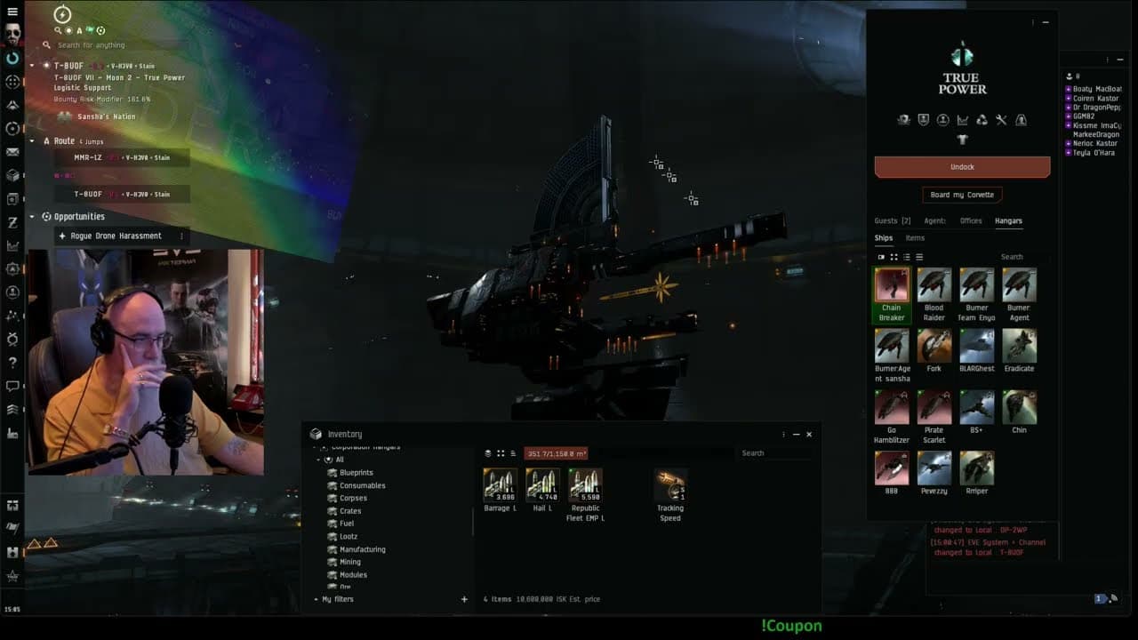 Vargur Running Missions Beautifully  - EVE Online 2958