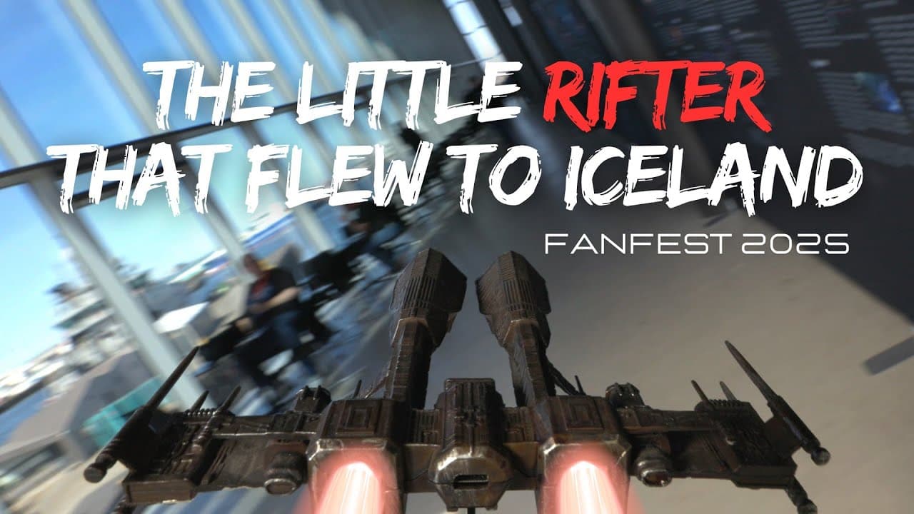 My Best EVE Online Story – The Little Rifter That Flew to Fanfest 2025