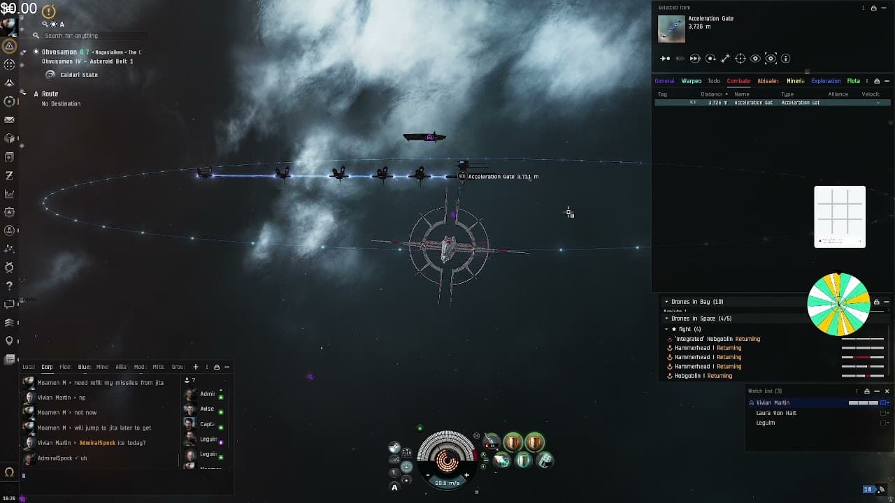 Eve Online _ L4 Security Missions in Fleet _ HighSec
