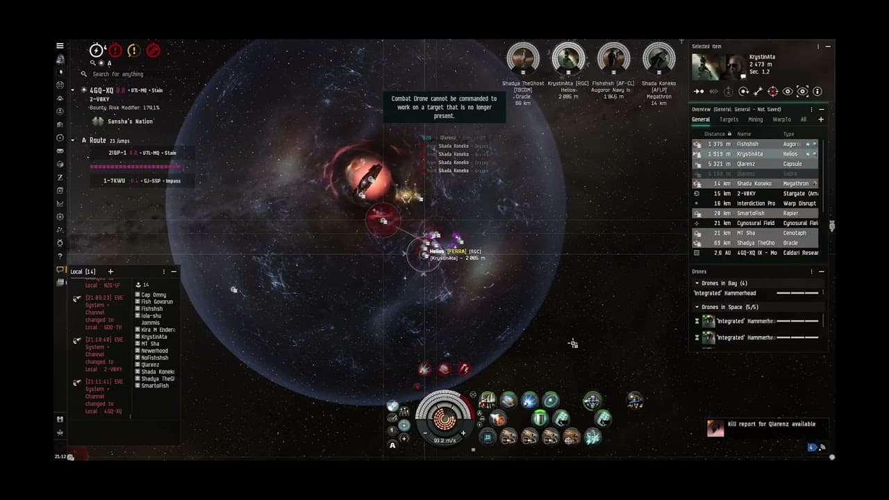 Pvp Vargur VS gatecamp and a Supercarrier
