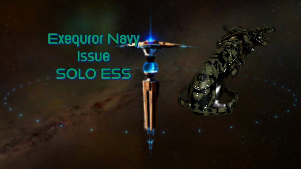 Exequror Navy Issue solo ESS