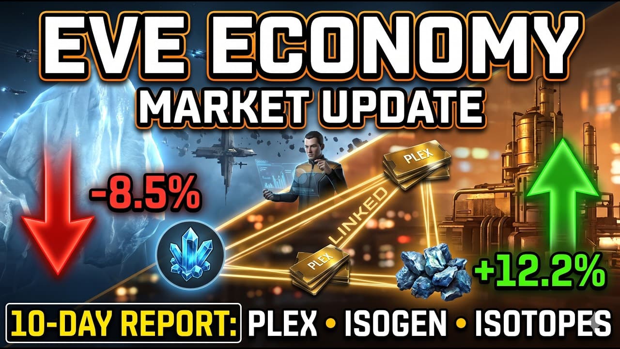 Eve Online Economy Update: PLEX, Isogen, and Isotopes Trends [April 23, 2026]