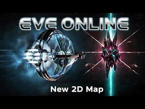 Eve online Catalyst Update -  2d map