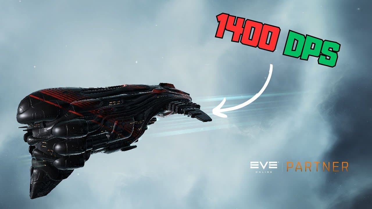 EVE Online The 1400 DPS Railgun Brutix melts everything