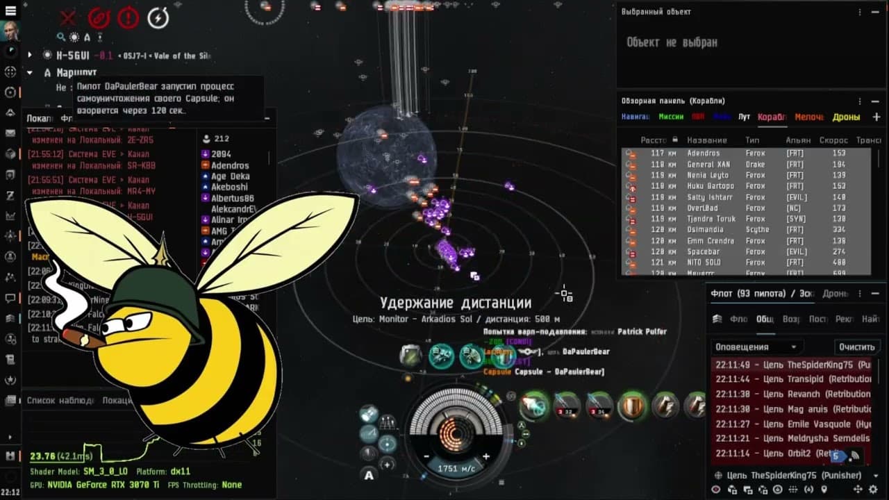 FC Arkadios Sol Cyclone Fleet vs Ferox Fraternity fleet