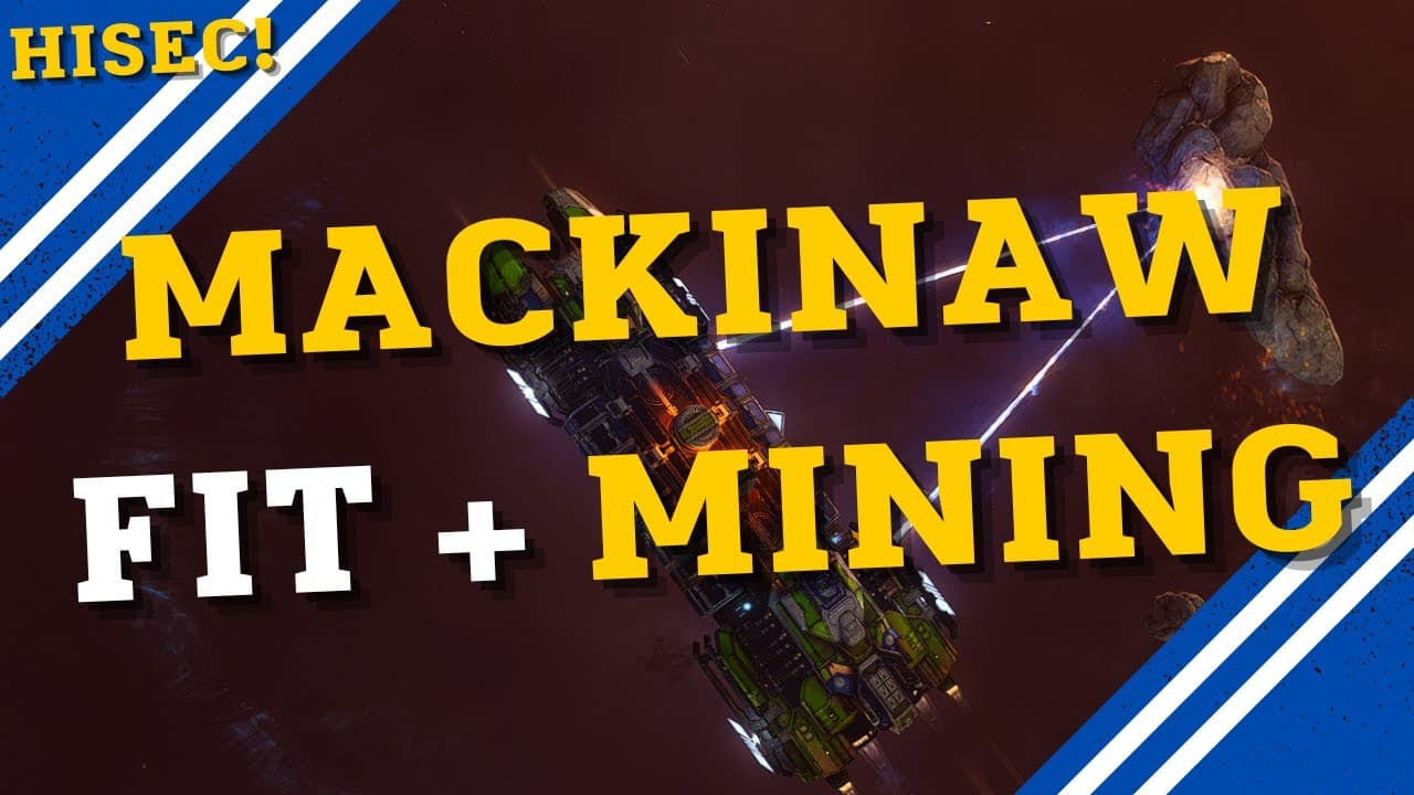 Mackinaw Fit + 1Hour Mining Makes ??? ISK - EVE Online