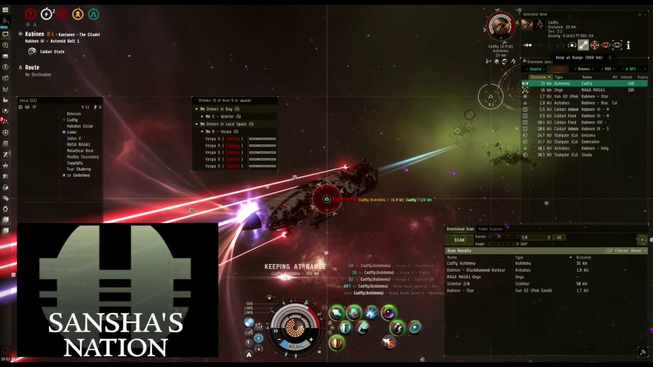 EVE Online - Dark-Rising: The little Anathema that saved his gang