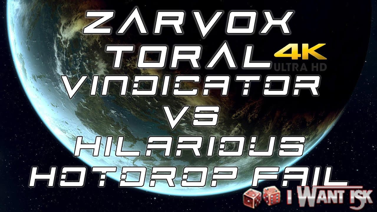 [Eve Online] Vindicator vs Hilarious Hotdrop Fail