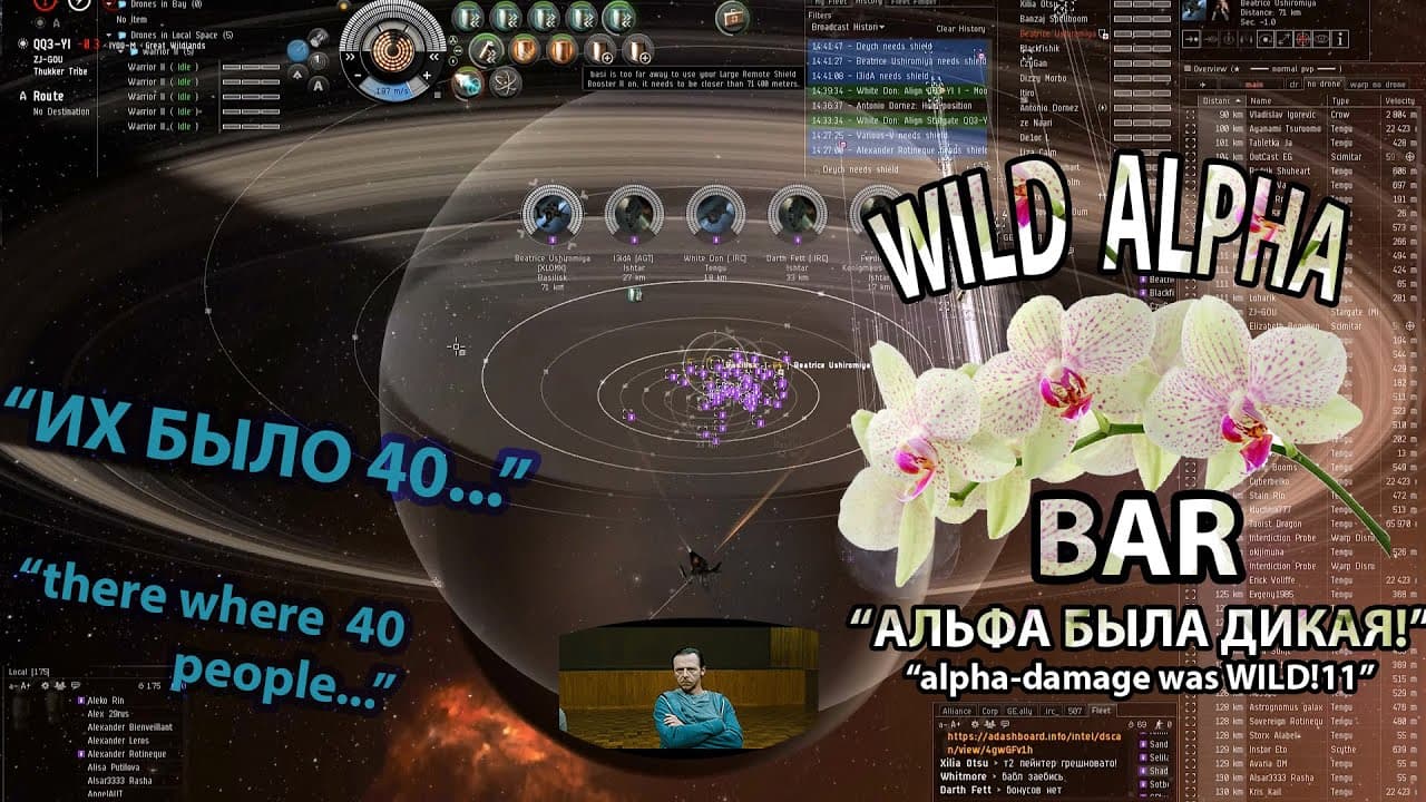 Eve Online. In Basilisk they trust, in BAR "WILD ALPHA", muhaha!