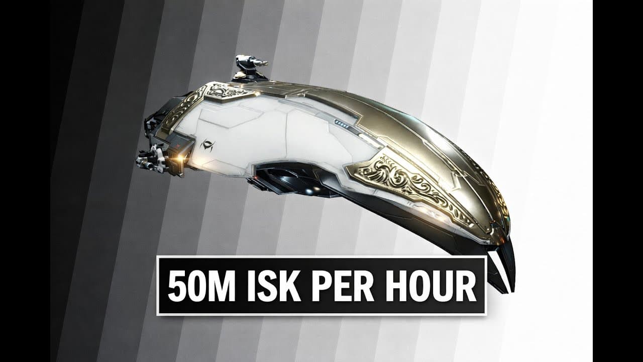 How to make 50M ISK per hour with a Corvette | Eve Online