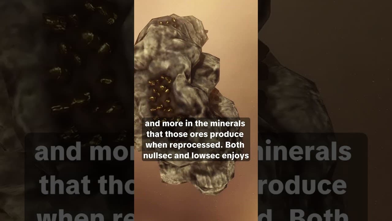 Ore varies a lot around New Eden  #gaming #eveonline #scifi