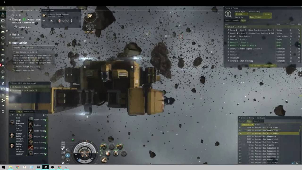 EVE Online: Day 6 Mining like a mofo