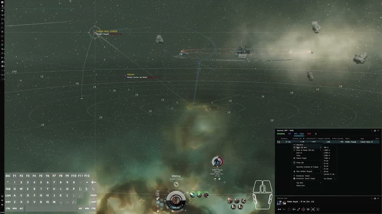 Caldari Navy Hookbill in Factional Warfare