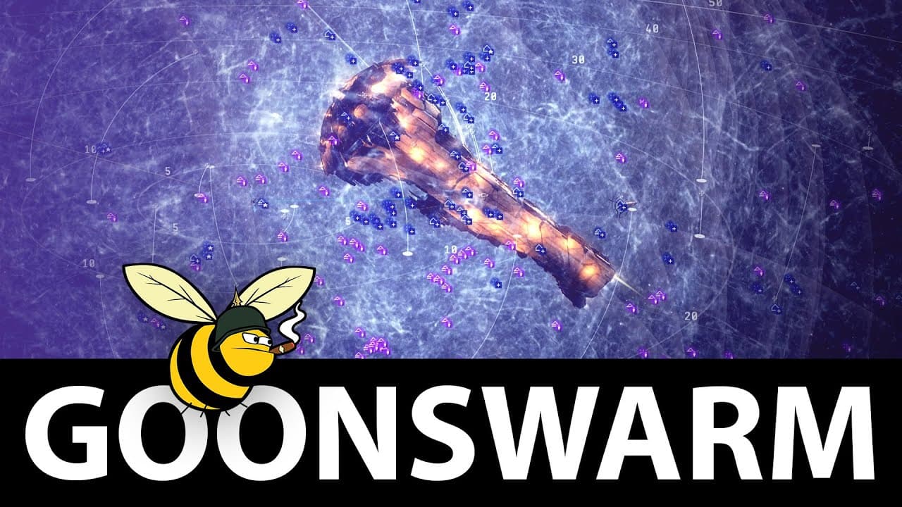 GOONSWARM - Bees eating a Mango