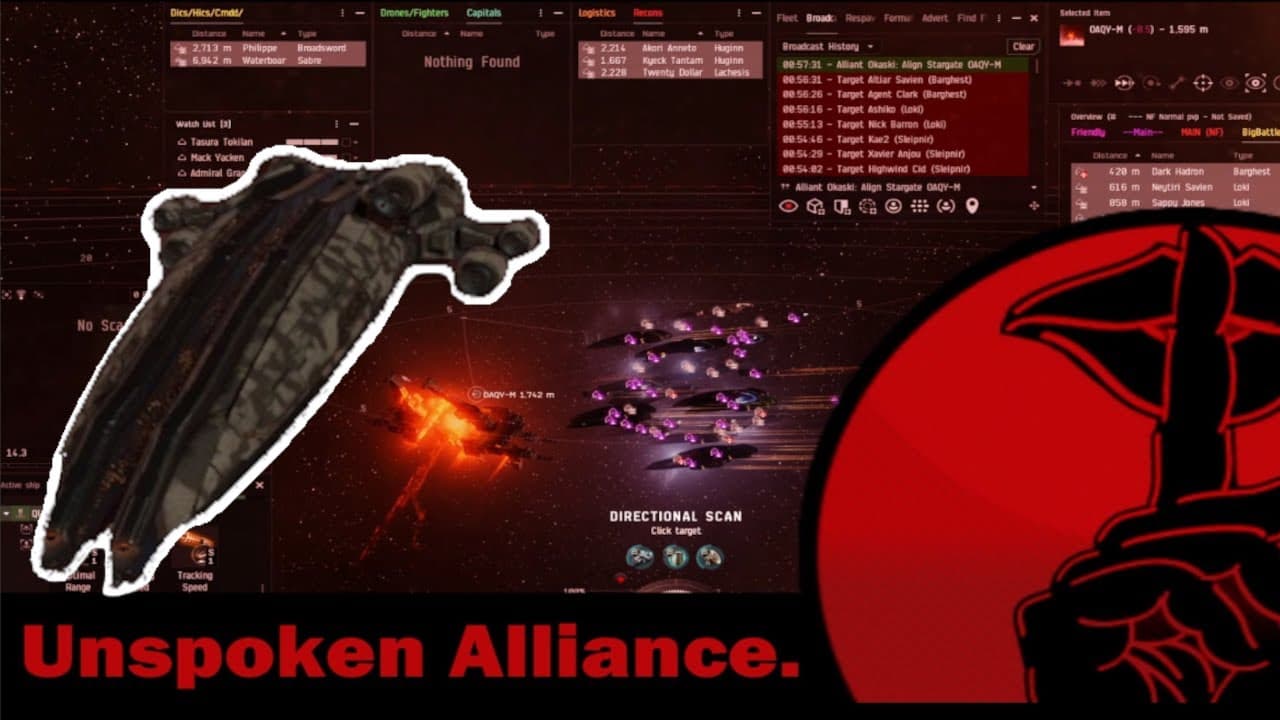 Mach is Back - Battleship Fleet PvP with Comms - EVE Online