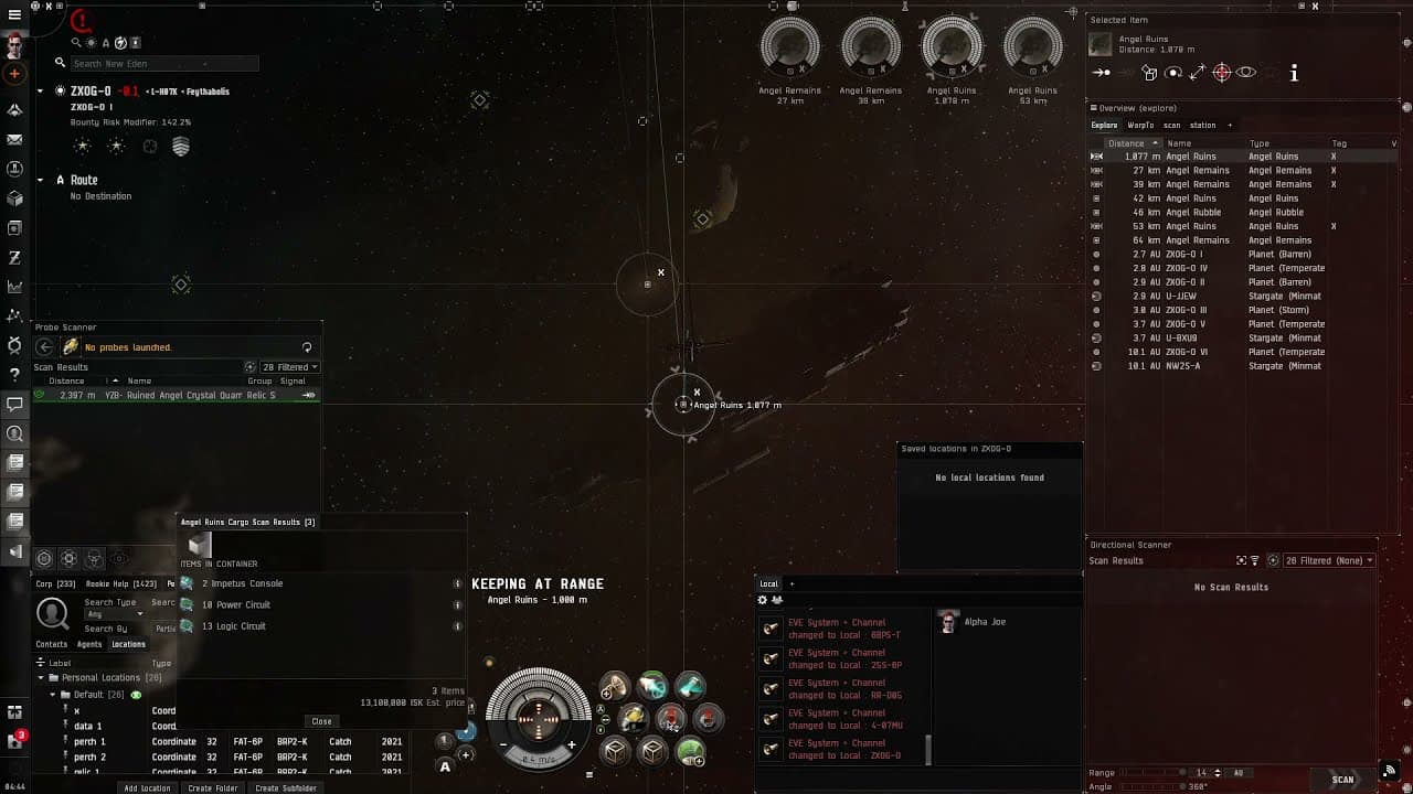 Eve Online - 1 day old Alpha Clone Vs. 13M Relic Can