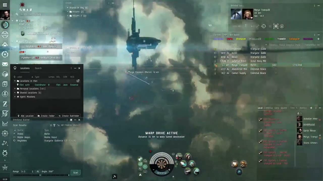 [GAMING][EVE ONLINE] A collage of victories in my kitey, armor rep Fed Navy Comet!