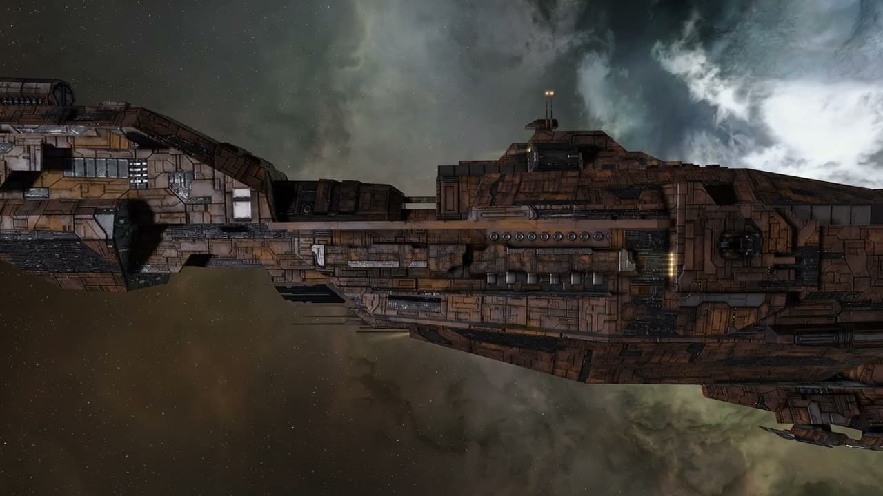 EVE Online - Ragnarok Titan Flyby (Side)